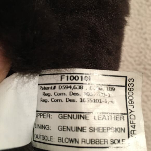 UGG Bailey Button Classic Tall Boots 1873 Button Black Triplet Size 7 Uggs - Picture 14 of 15